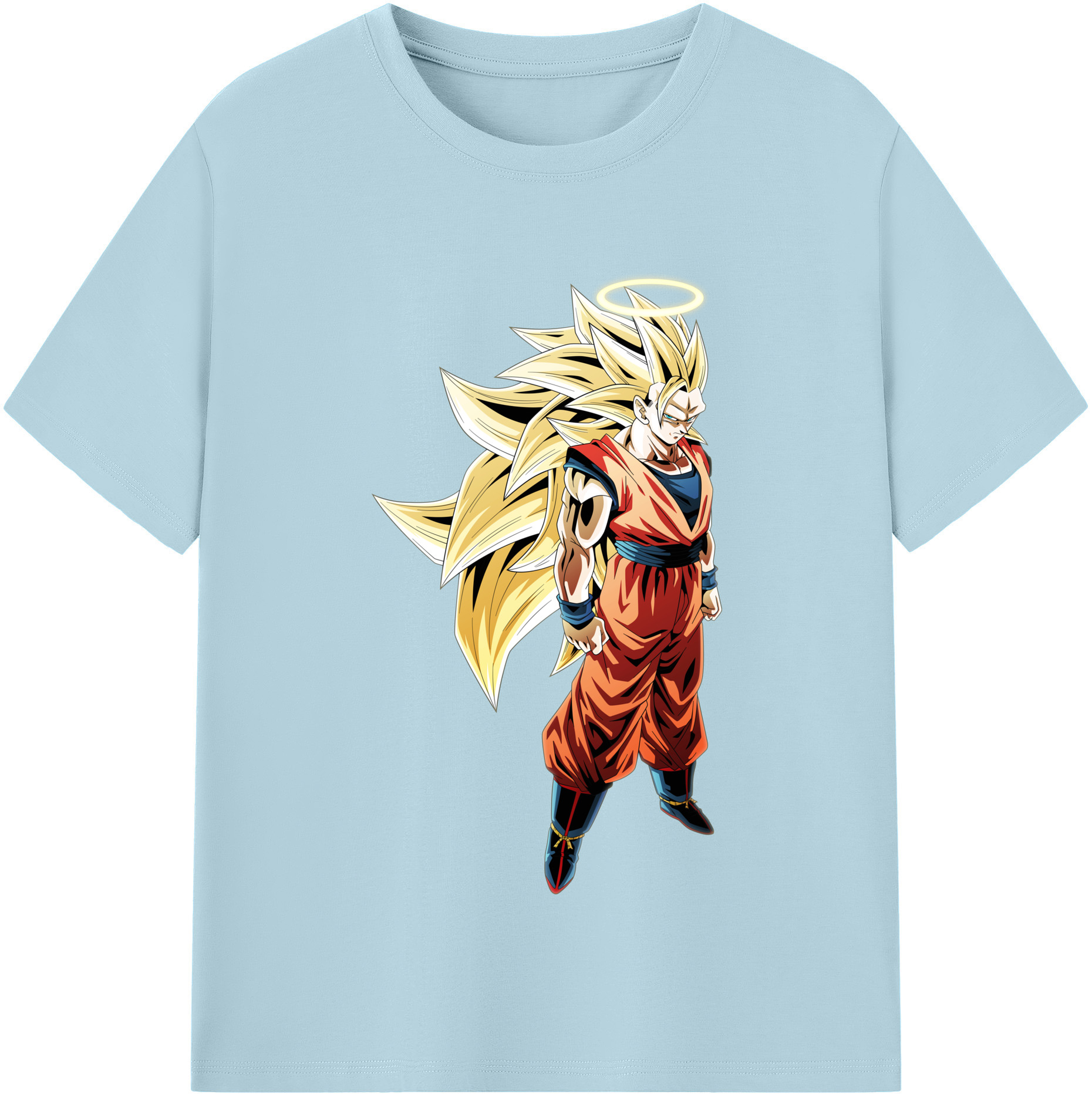 （画像用） ドラゴンボール 孫悟空（そん ごくう）Son Goku カカロット DRAGON BALL Kakarotto 綿100％半袖Tシャツ（フロントプリント）
